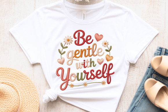 Be Gentle with Yourself Embroidery PNG Review