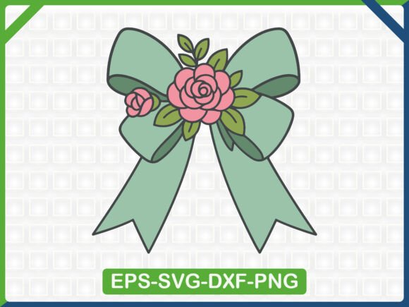 Charming Rose Bow Embroidery SVG Design Review