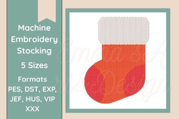 Christmas Stocking Machine Embroidery Review