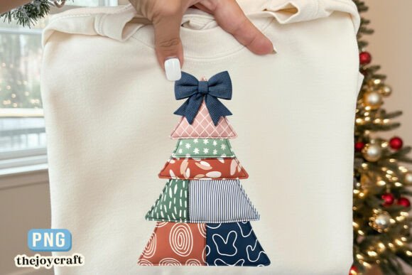 Christmas Tree Embroidery Design PNG Review