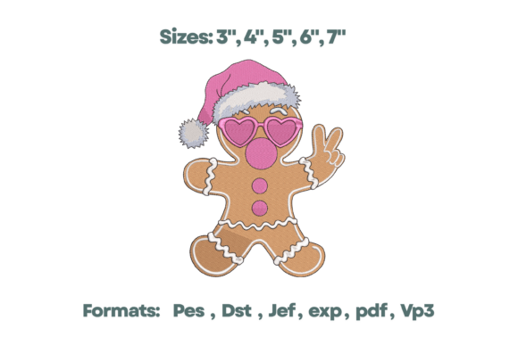 Gingerbread Girl Embroidery Review