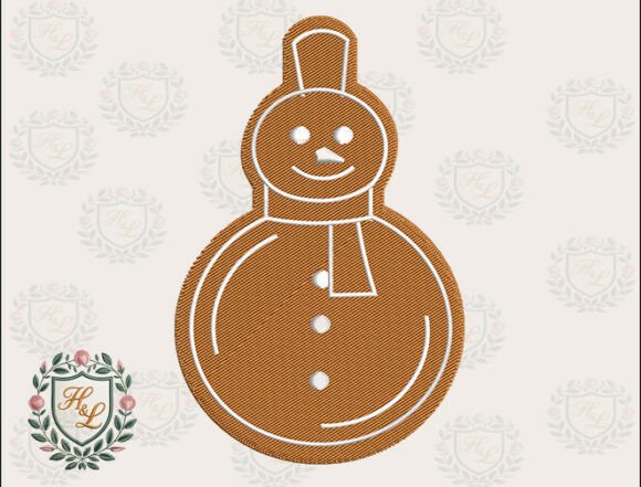 Gingerbread Snowman Embroidery Files Review