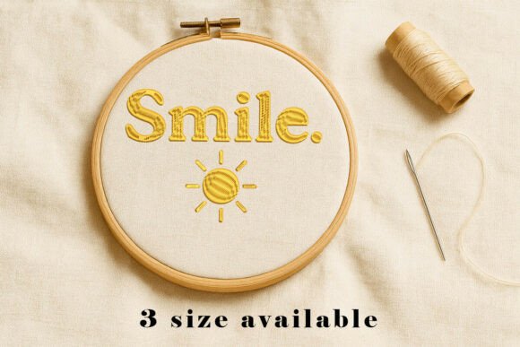 Smile Sun Embroidery Design Review