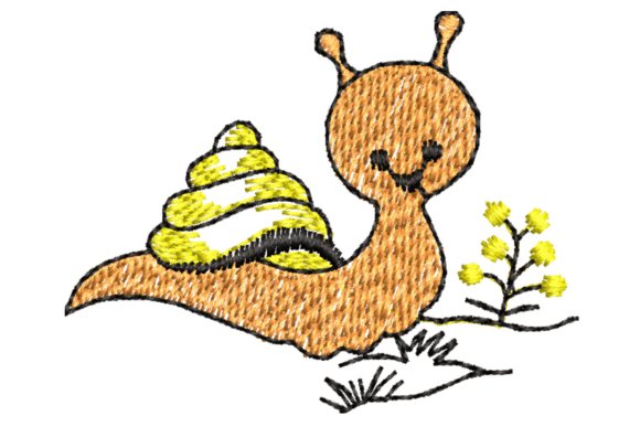 Smiling Snail Embroidery Design Review