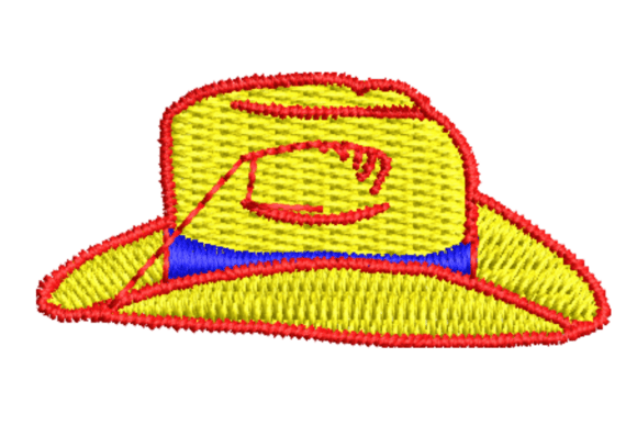 Yellow Cowboy Hat Embroidery Design Review
